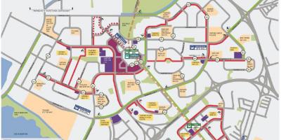 Карта Велоспорт Сингапур