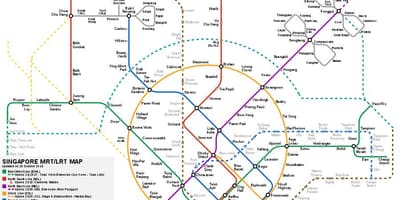 Сингапур в Сингапуре карте