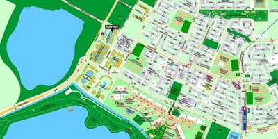 Карта Сингапура тампинс